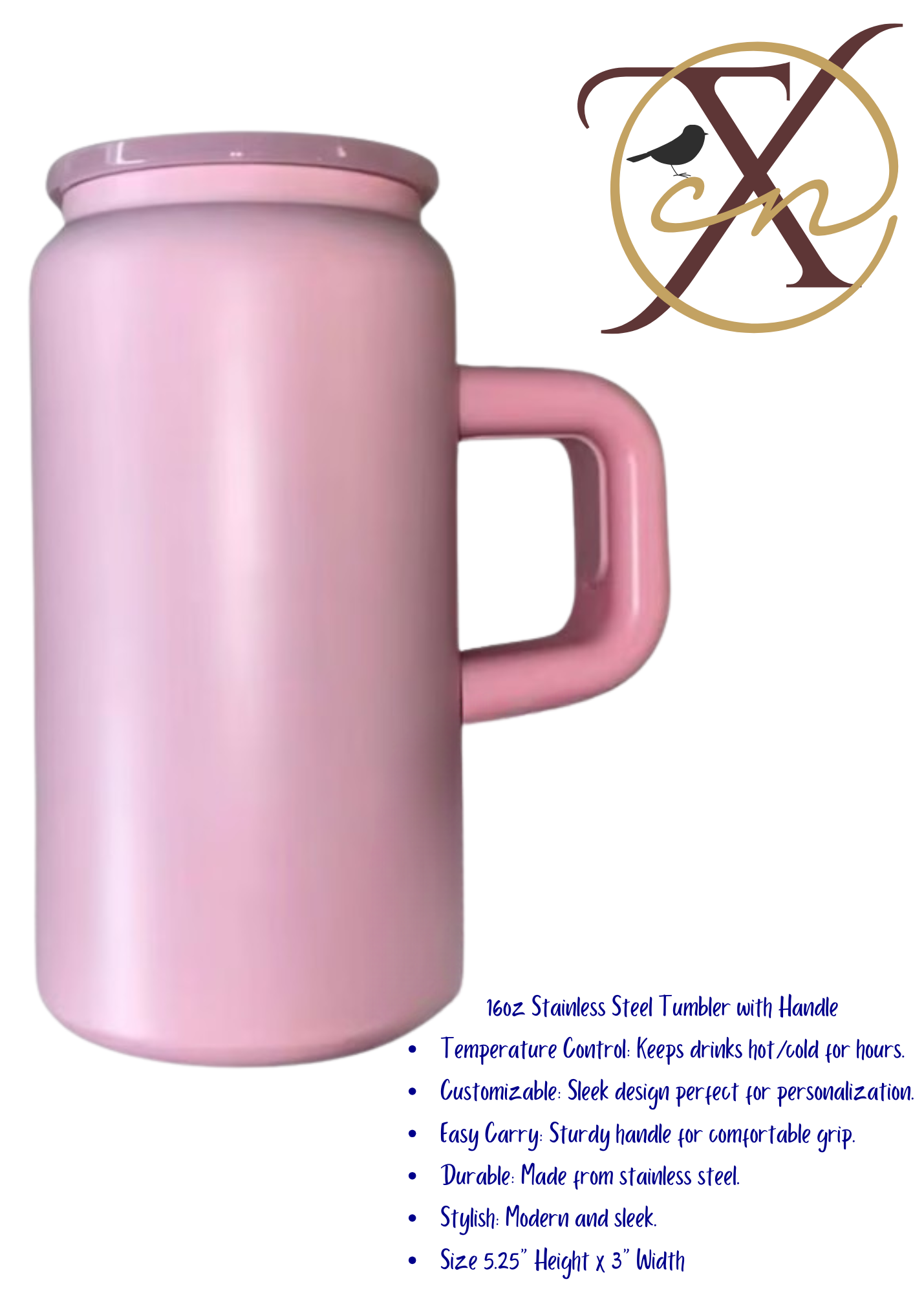 16oz Stainless Steel Tumblers