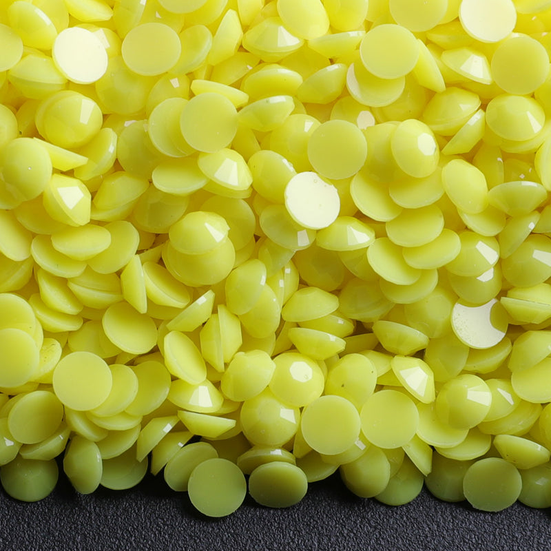Jelly Solid Resin Rhinestones
