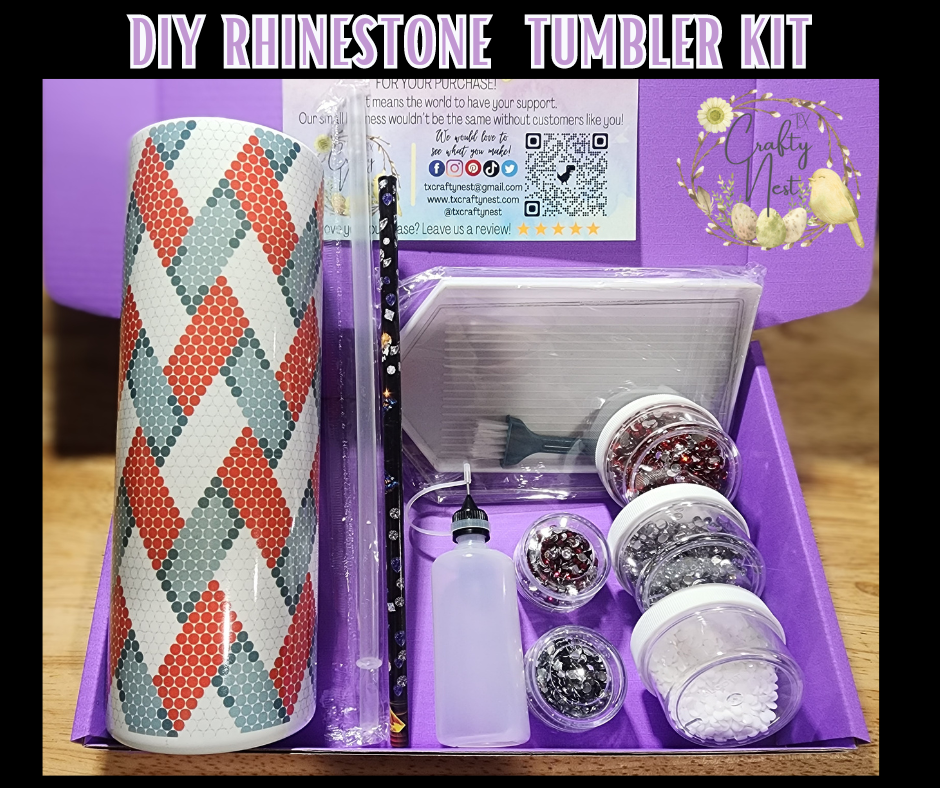 Rhinestone orders tumbler