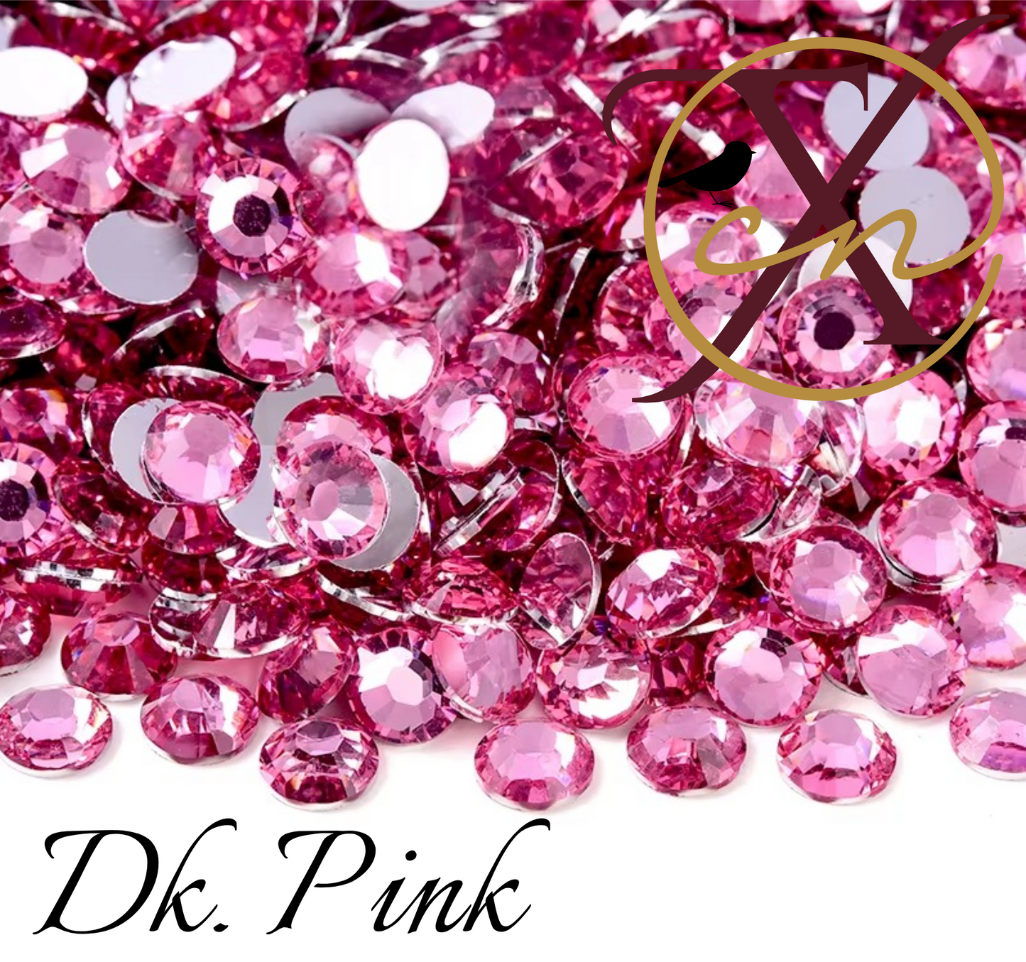 Silver Back Resin Rhinestones