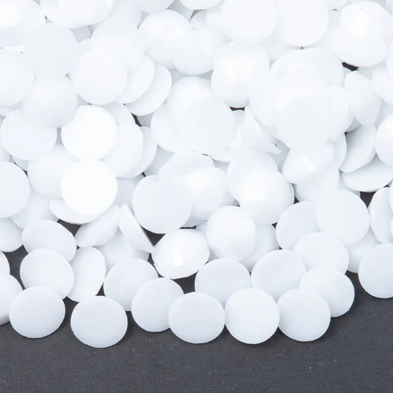 Jelly Solid Resin Rhinestones