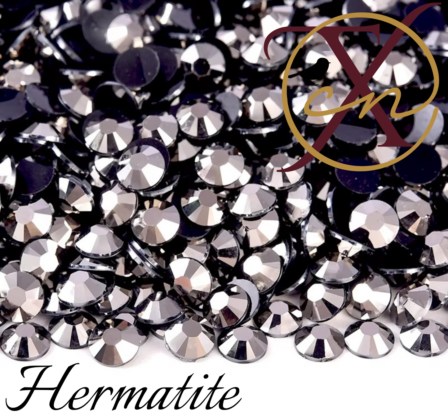 Silver Back Resin Rhinestones