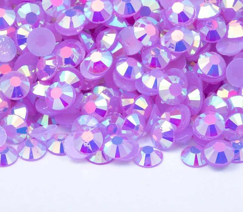 Jelly AB Resin Rhinestones