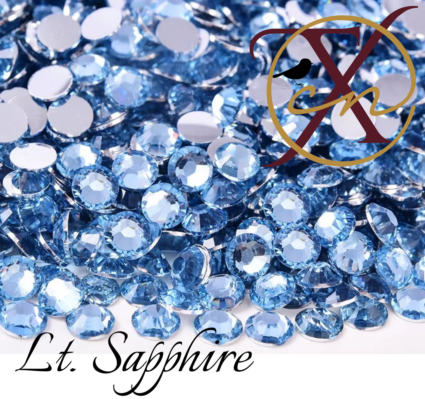 Silver Back Resin Rhinestones