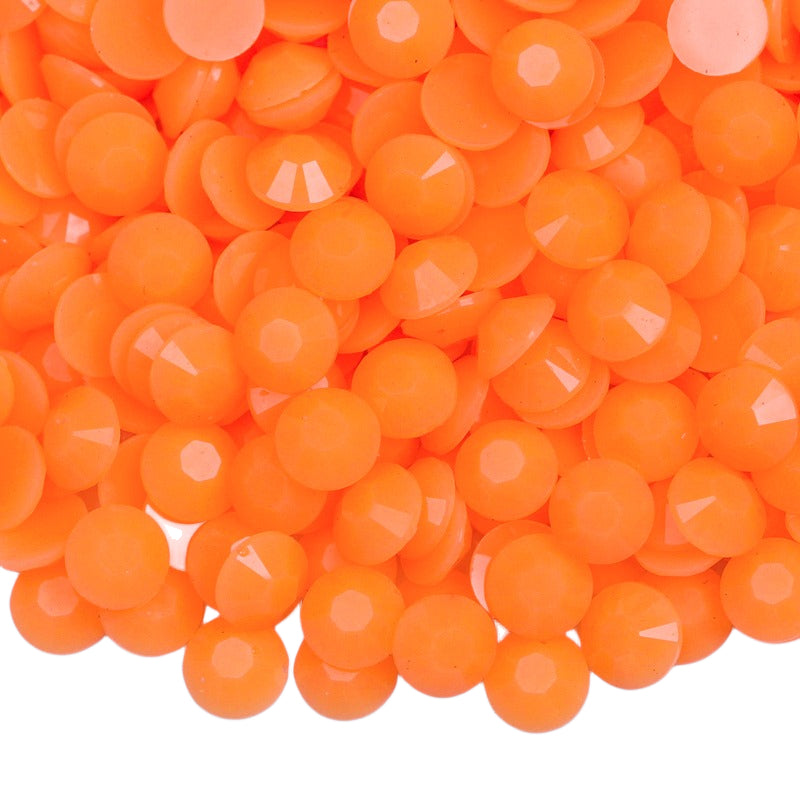 Jelly Solid Resin Rhinestones