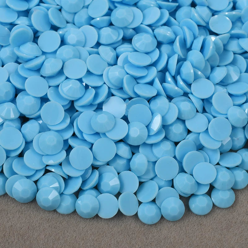 Jelly Solid Resin Rhinestones