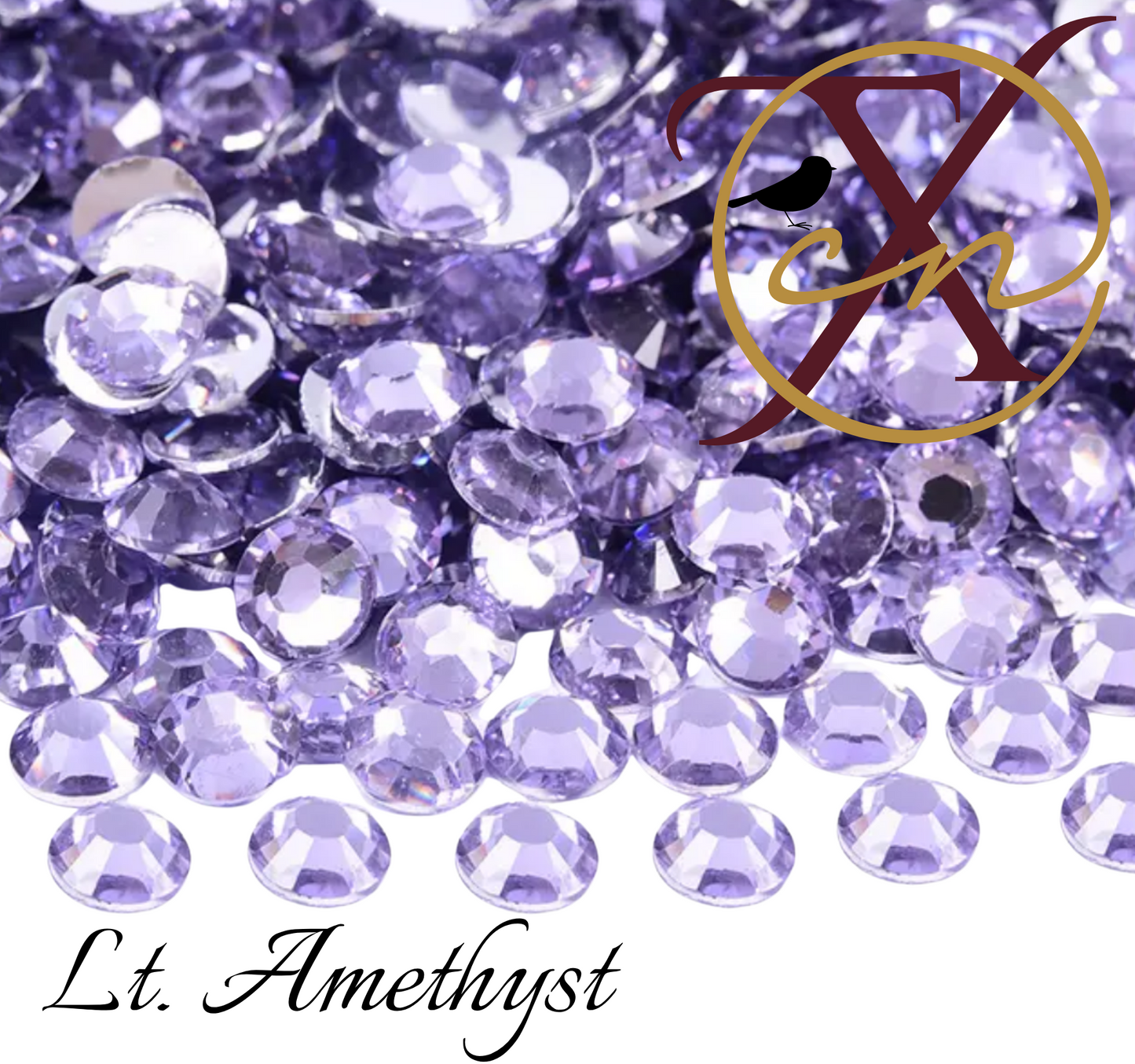 Silver Back Resin Rhinestones
