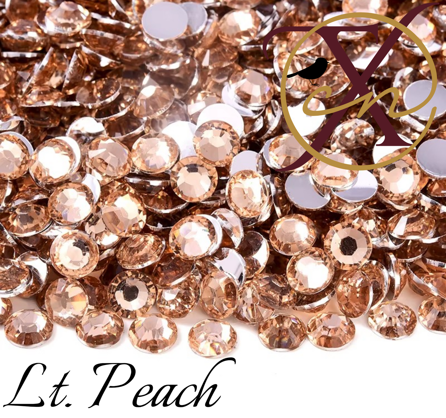 Silver Back Resin Rhinestones