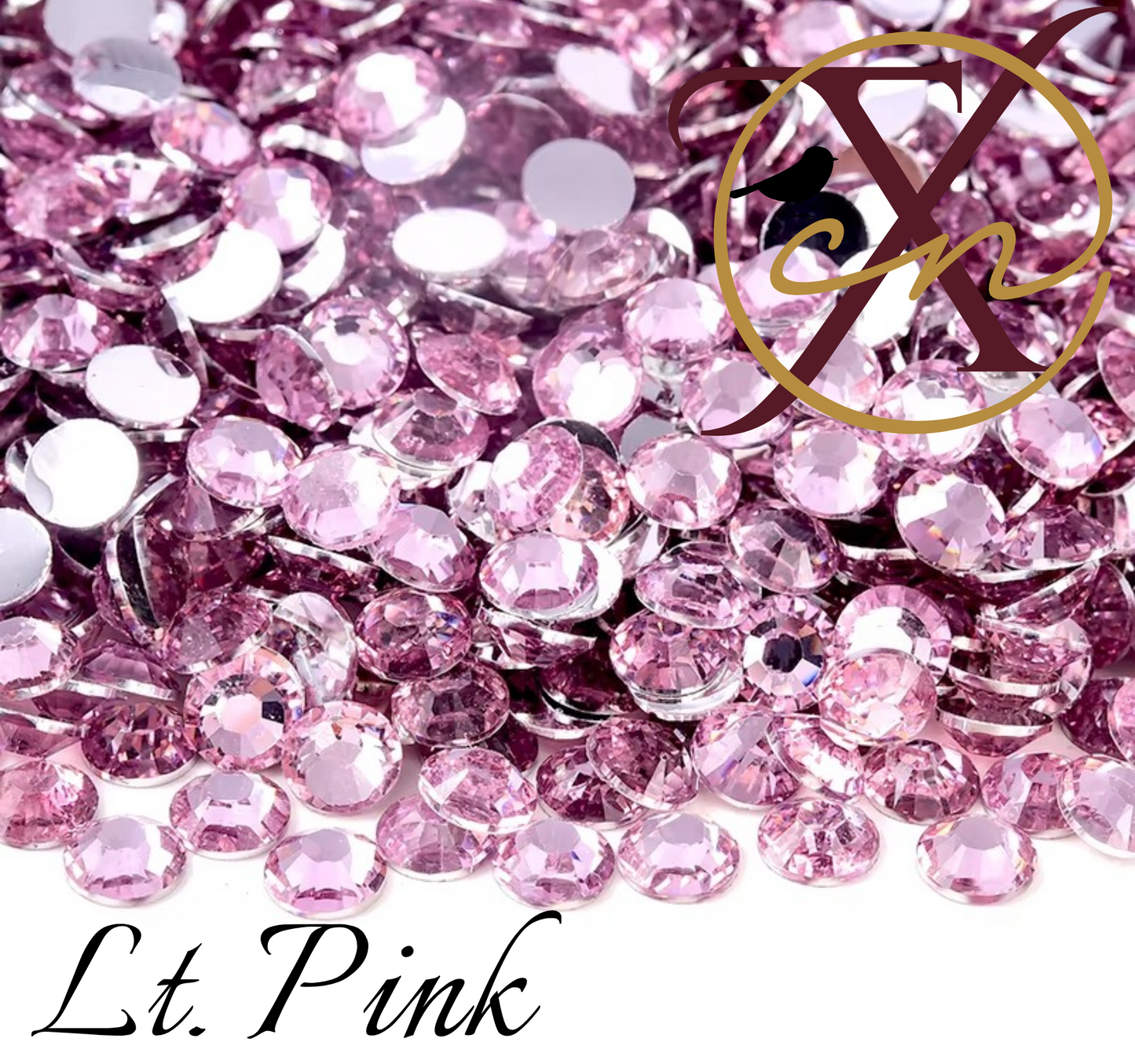 Silver Back Resin Rhinestones