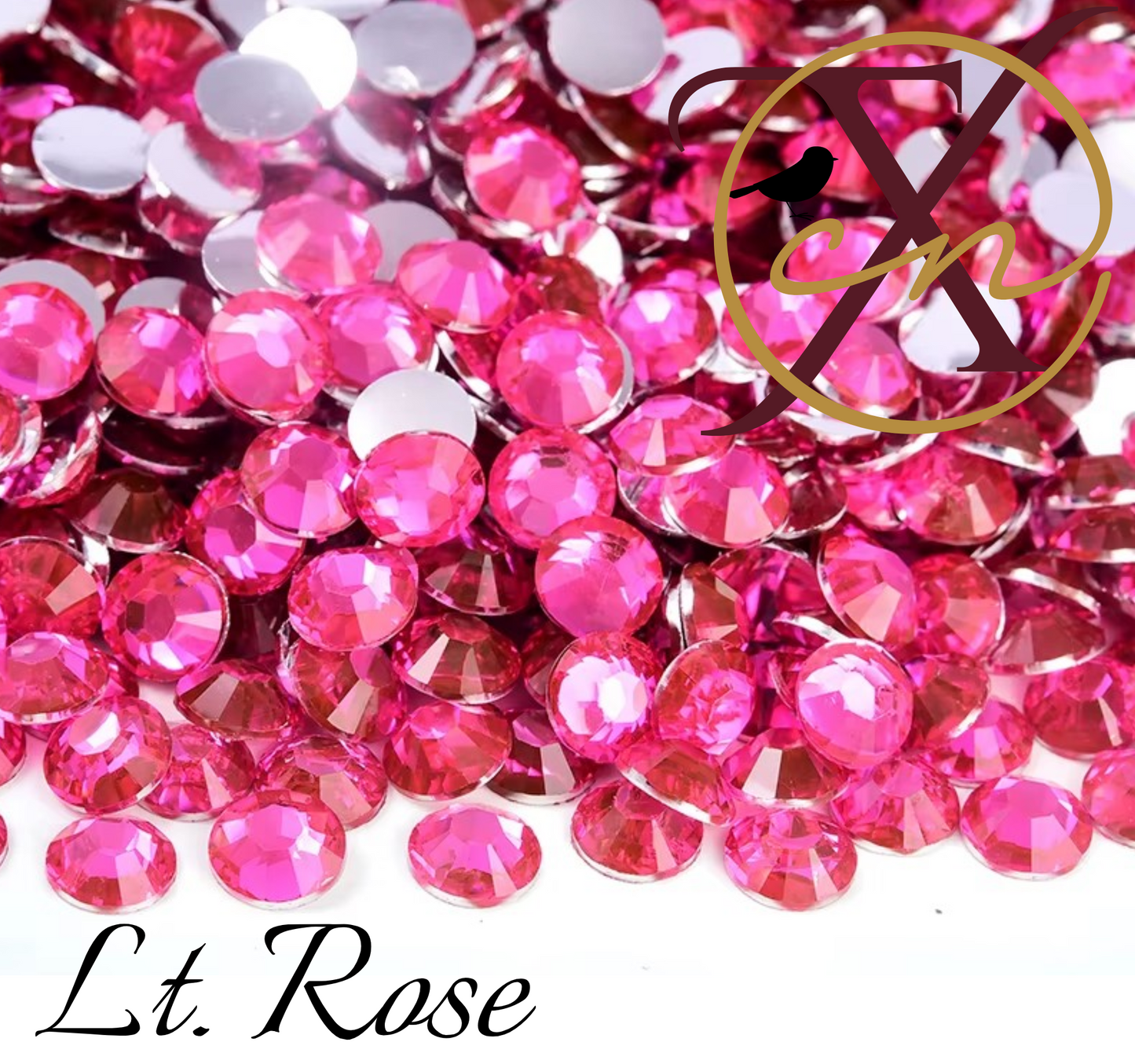 Silver Back Resin Rhinestones