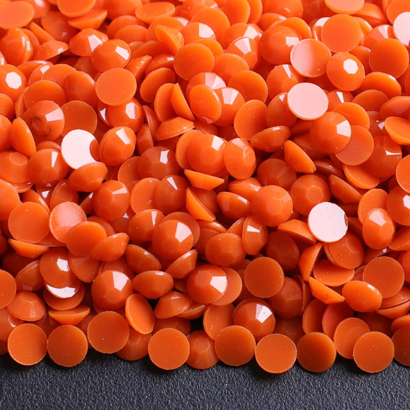 Jelly Solid Resin Rhinestones