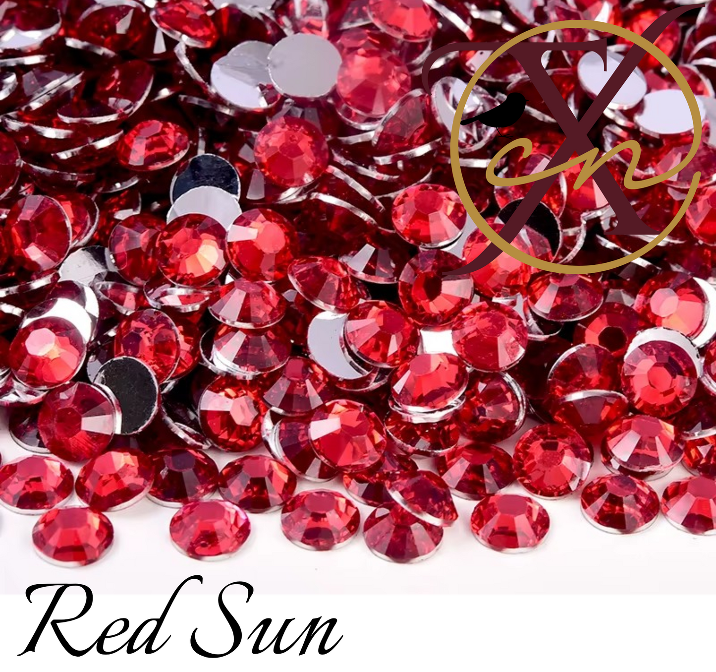 Silver Back Resin Rhinestones