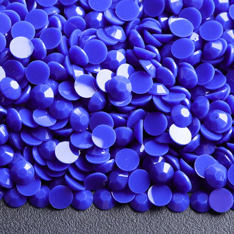Jelly Solid Resin Rhinestones