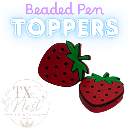 BEADED PEN TOPPERS