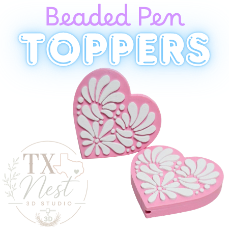 BEADED PEN TOPPERS