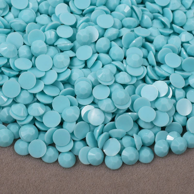 Jelly Solid Resin Rhinestones