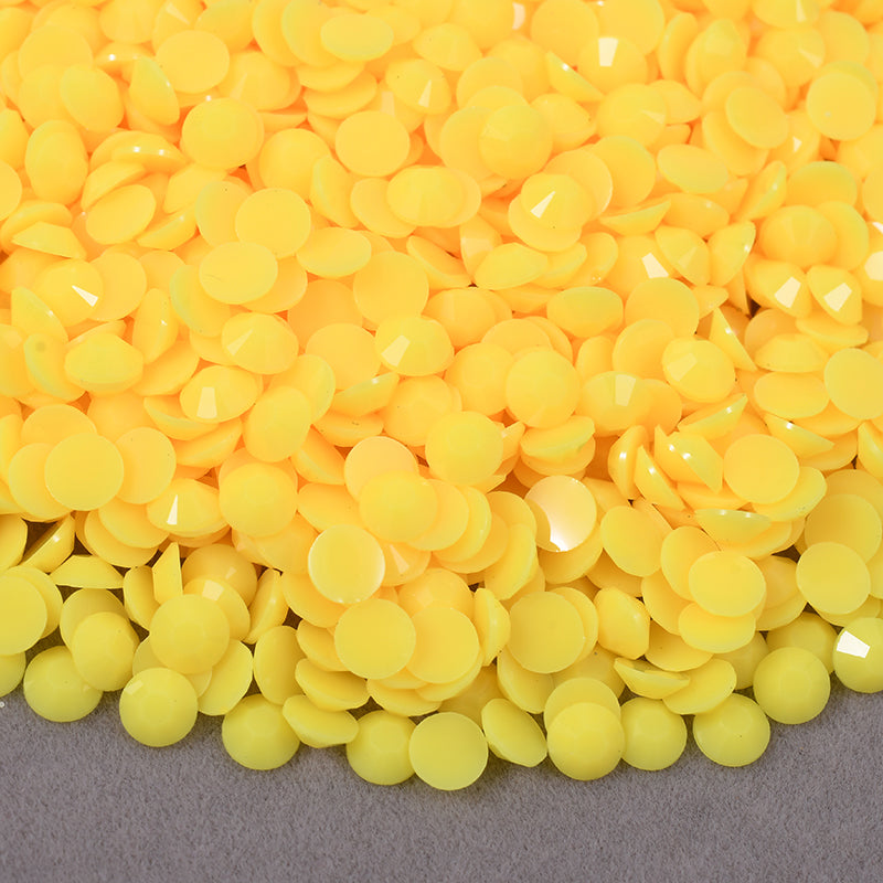 Jelly Solid Resin Rhinestones