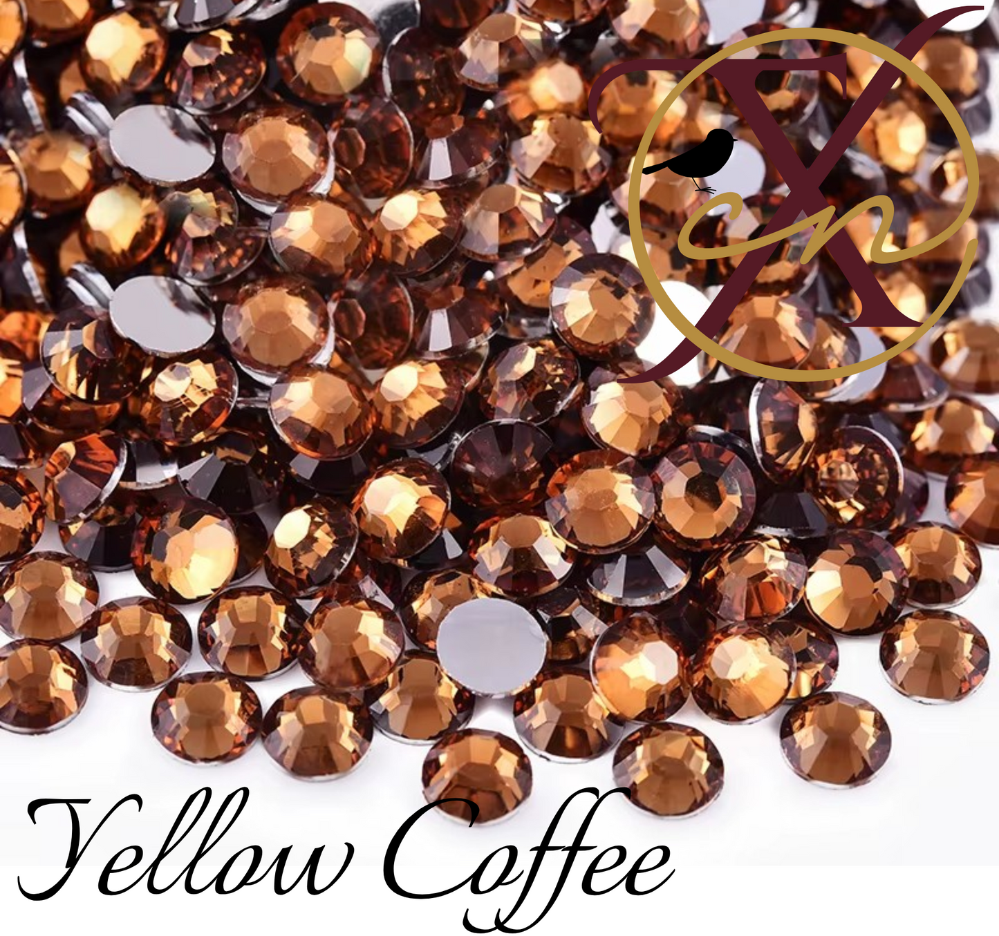 Silver Back Resin Rhinestones