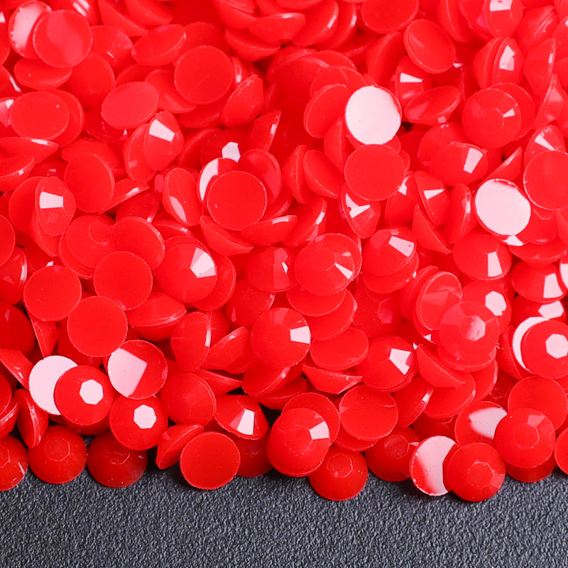 Jelly Solid Resin Rhinestones