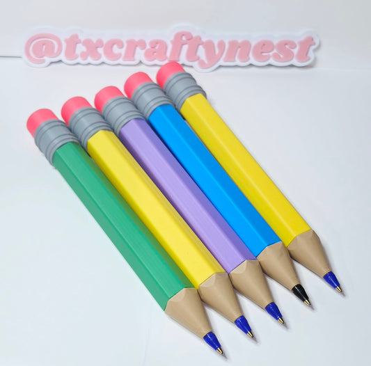 3D Printed Pencil Style Pen
