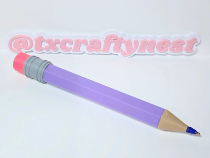 3D Printed Pencil Style Pen