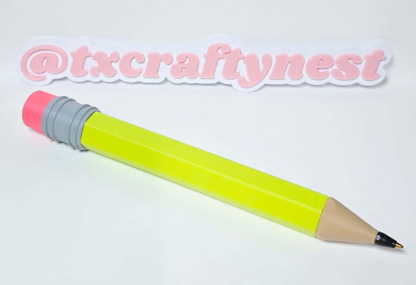 3D Printed Pencil Style Pen