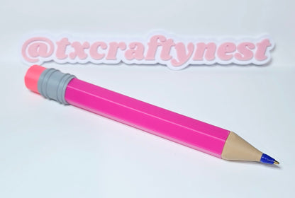 3D Printed Pencil Style Pen
