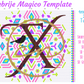 4mm Alebrije Magico Rhinestone Tumbler Template