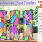 5mm/SS20 20oz Kaleidoscope Chaos Rhinestone Tumbler Template