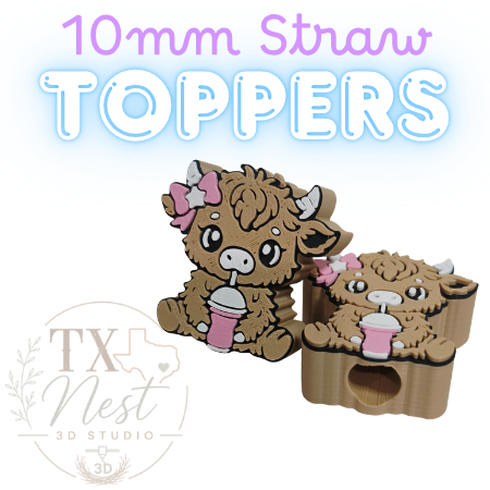 STRAW TOPPERS