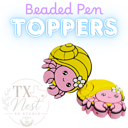 BEADED PEN TOPPERS