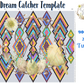 4mm Dream Catcher Rhinestone Tumbler Template