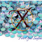 Fire Opal Glass Rhinestones
