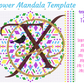 4mm Flower Mandala Rhinestone Tumbler Template