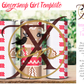 4mm Gingersnap Girl Rhinestone Tumbler Template