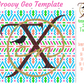 4mm Groovy Geo Rhinestone Tumbler Template