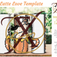 4mm Latte Love Rhinestone Tumbler Template