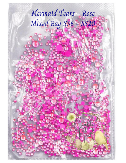 Mermaid Tears Glass Rhinestones