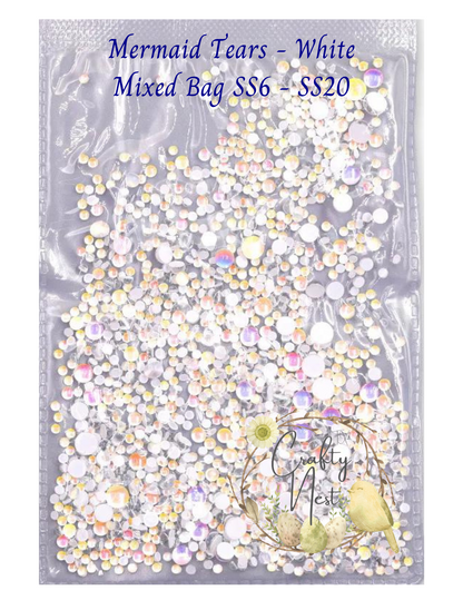 Mermaid Tears Glass Rhinestones