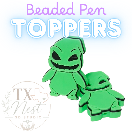 BEADED PEN TOPPERS
