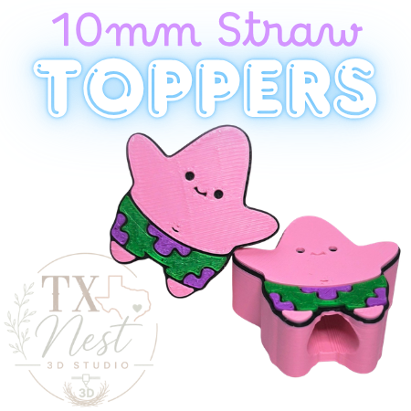 STRAW TOPPERS