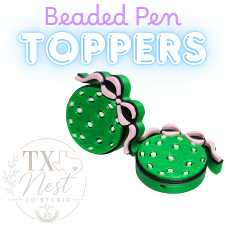 BEADED PEN TOPPERS