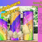 4mm Rainbows Rhinestone Tumbler Template