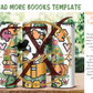 4mm Read More Boooks Rhinestone 30oz Tumbler Template