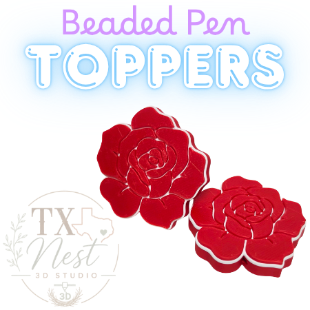 BEADED PEN TOPPERS