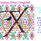 5mm Sedona Stone 30oz Rhinestone Tumbler Template