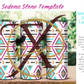 5mm Sedona Stone 30oz Rhinestone Tumbler Template