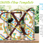 4mm Skittle Flow Rhinestone Tumbler Template