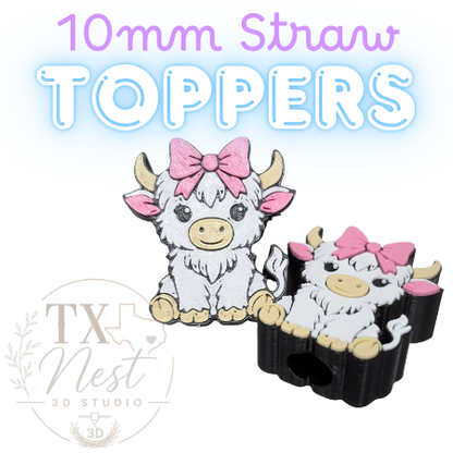 STRAW TOPPERS