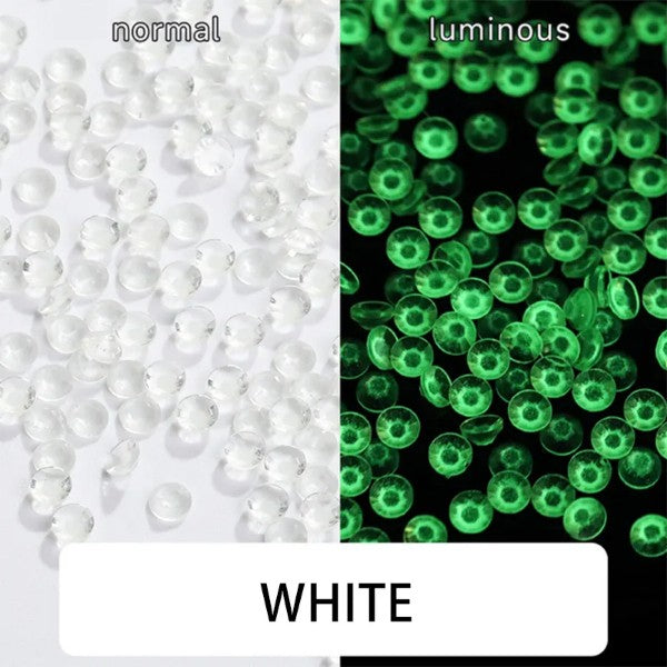 Glow in the Dark Resin Rhinestones